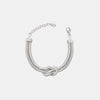 Margo Titanium Steel Knot Bracelet