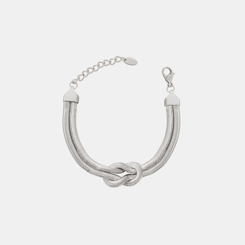 Margo Titanium Steel Knot Bracelet