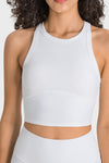 Vera Racerback Cropped Sports Tank