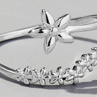 Murphy 925 Sterling Silver Flower Ring