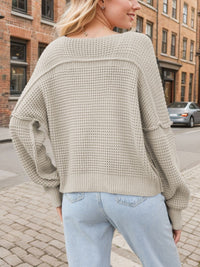 Stevie V-Neck Long Sleeve Sweater