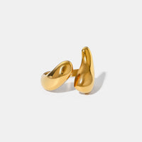 Everleigh 18K Gold-Plated Stainless Steel Open Ring