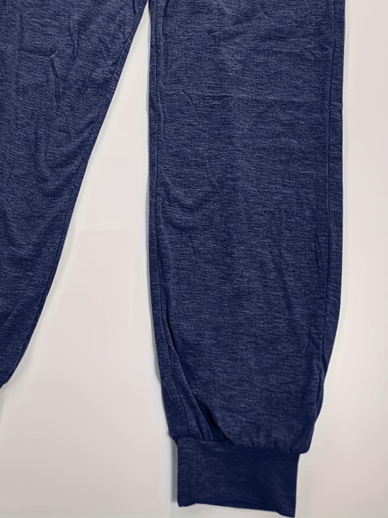 Ari Drawstring Elastic Waist Joggers with Pockets