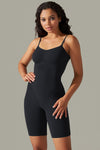 Leila Spaghetti Strap Active Romper