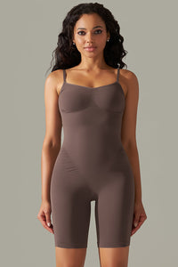 Leila Spaghetti Strap Active Romper