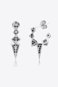 Dream Geometric Zircon Decor 925 Sterling Silver Earrings