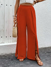 Lacey Slit Wide Leg Pants