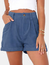 Lauryn High Waist Shorts with Pockets