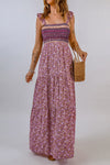 Mikaela Floral Square Neck Maxi Dress