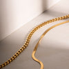 Ryann 18K Gold-Plated Double Layered Necklace