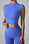 Zuri Mock Neck Active Tank