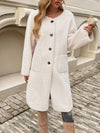 Nicole Button Up Long Sleeve Coat