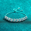 Rowan 1 Carat Moissanite 925 Sterling Silver Bracelet