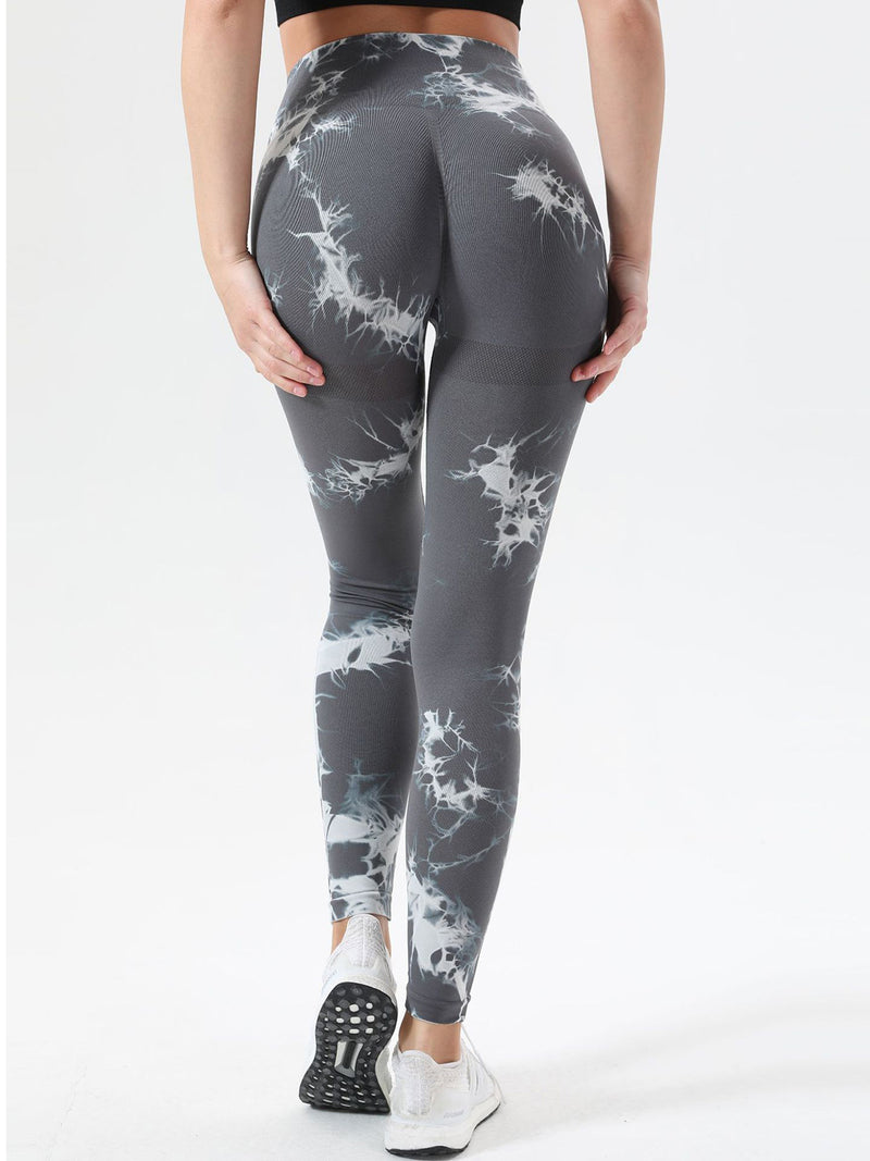 Sophia Tie-Dye High Waist Active Leggings