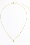 Angelina A To F Zircon 925 Sterling Silver Necklace