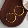 Aleena 18K Gold-Plated Hoop Earrings