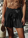 Azaria Smocked Ruffled High Waist Shorts