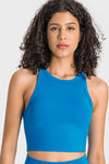 Vera Racerback Cropped Sports Tank