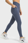 Romina V-Waist Yoga Leggings with Pockets