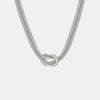 Noah Titanium Steel Knot Necklace