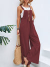 Sadie Square Neck Wide Strap Overalls