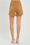 Braelyn High Waist Frayed Hem Denim Shorts