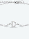 Rylie A To F Zircon 925 Sterling Silver Bracelet