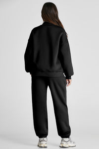 Kailani Quarter Zip Long Sleeve Top and Pants Set