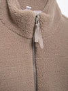 Alexandra Turtleneck Zip Up Long Sleeve Plush Jacket