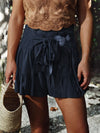 Azaria Smocked Ruffled High Waist Shorts