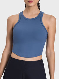 Emiliana Round Neck Racerback Active Tank