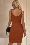 Catalina Ribbed Sleeveless V-Neck Dress