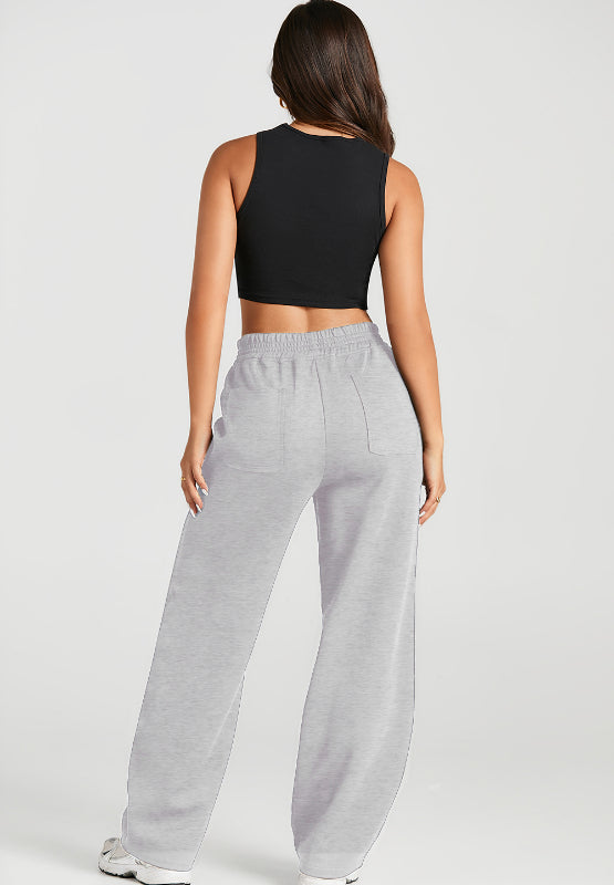 Addison Elastic Waist Sweatpants with Pockets