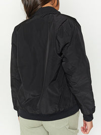 Ava Zip Up Baseball Collar Jacket with Pockets