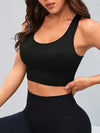 Shay Cutout Racerback Scoop Neck Active Tank