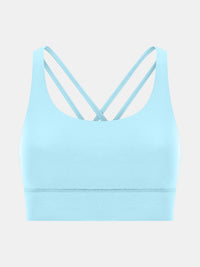 Emmeline Crisscross Scoop Neck Active Tank