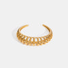 Miracle 18K Gold-Plated Stainless Steel Cutout Bracelet