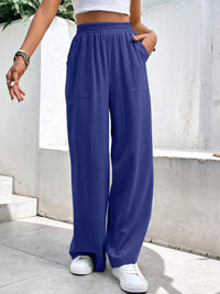 Liv High Waist Wide Leg Pants with Pockets