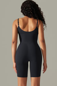 Leila Spaghetti Strap Active Romper