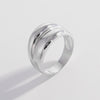 Wrenley 925 Sterling Silver Bulging Ring