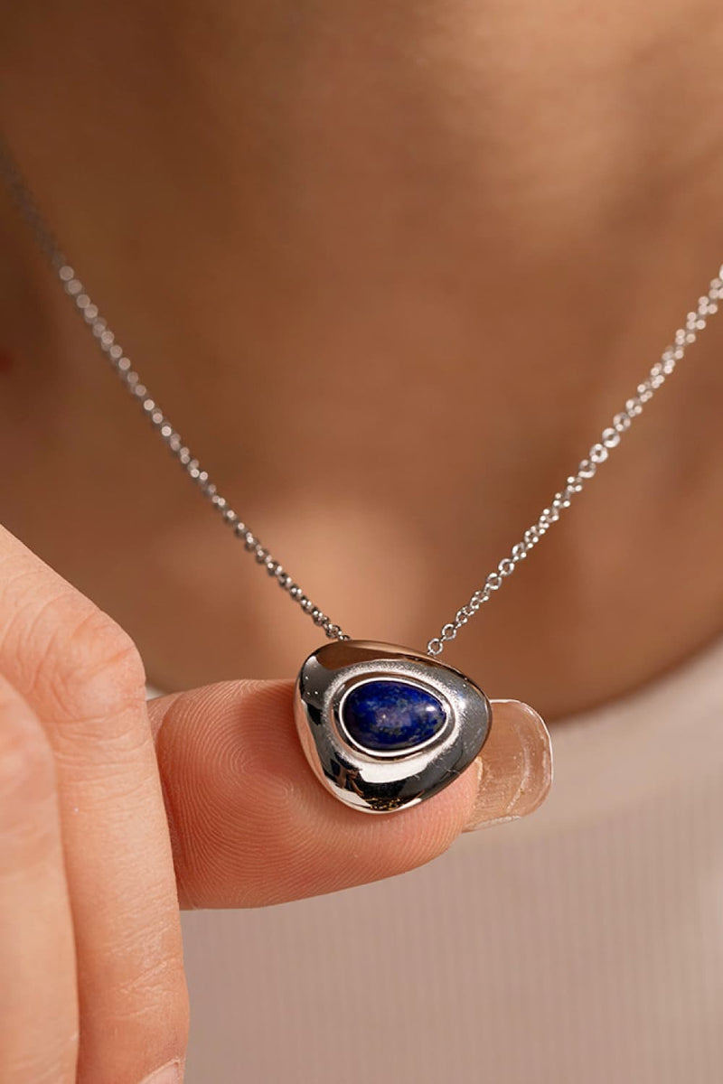 Paris Lapis Lazuli Pendant Necklace