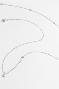 Angelina L To P Zircon 925 Sterling Silver Necklace