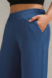 Zainab Drawstring Wide Leg Active Pants