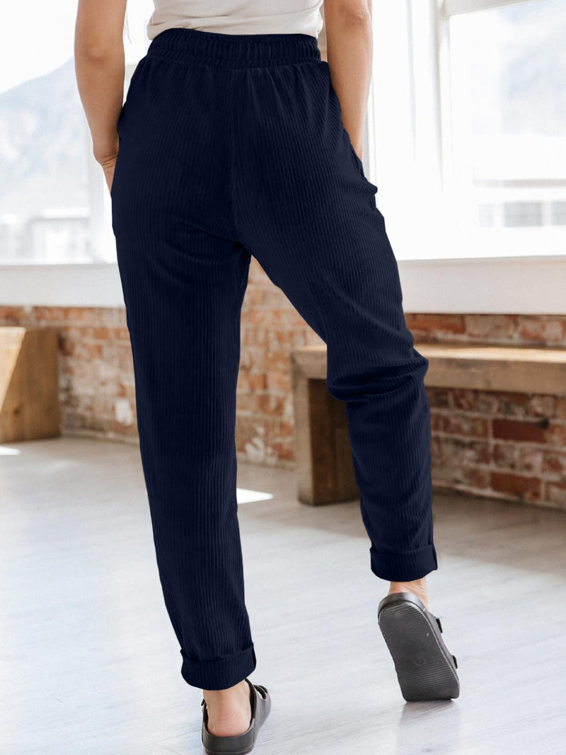 Tinsley Drawstring Pants with Pockets