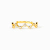 Kyra 18K Gold-Plated 925 Sterling Silver Zircon Ring