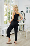 Kira V-Neck Spaghetti Strap Sleeveless Jumpsuit