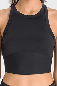 Vera Racerback Cropped Sports Tank