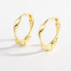 Adelyn 925 Sterling Silver Hoop Earrings