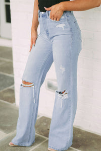 Lyla Distressed High Waist Jeans