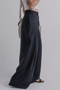 Alaina Wide Leg Pants with Pockets